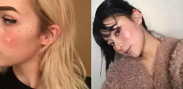 有爱心的腮红,lilybyred爱心腮红黄黑皮