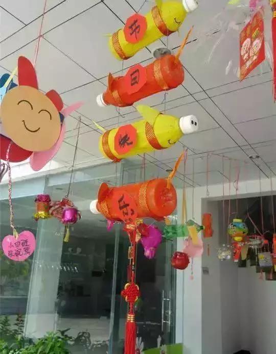 元宵节主题墙亲子作品,元宵节怎么装饰作品墙