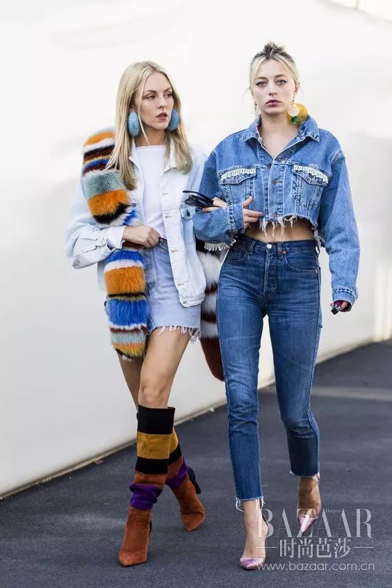 牛仔夹克该怎么穿,牛仔夹克怎样穿