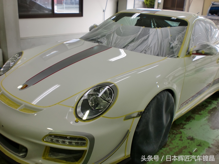 保时捷美容漆面,保时捷跑车漆面美容
