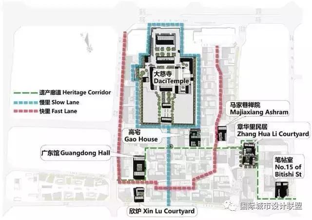 太古里街区效果图,经典block街区设计