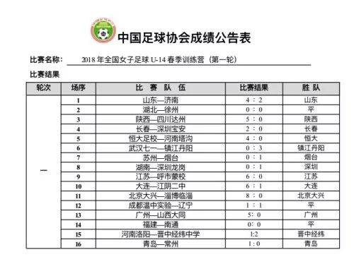 2022全国女子足球u15锦标赛,2019年中国u14女子足球队