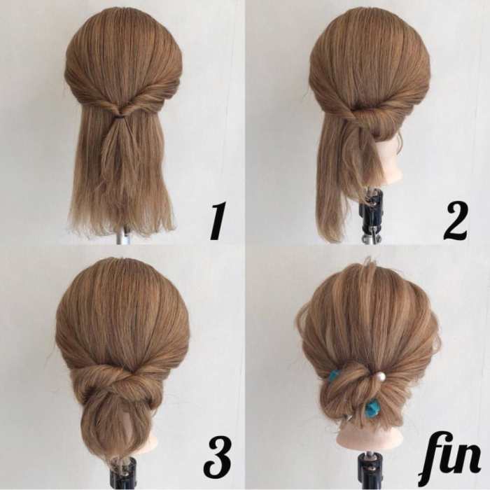 手残党也会学会的编发教程,手残党编发教程这几款清爽又好看