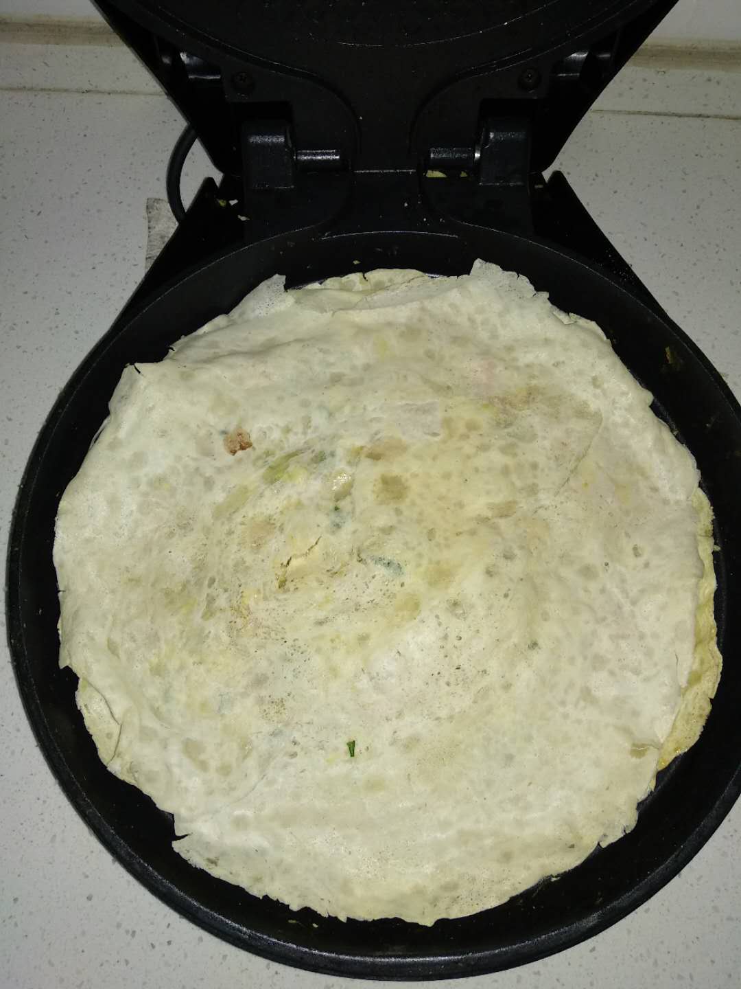 家乡的小吃煎饼,家乡美食煎饼图片