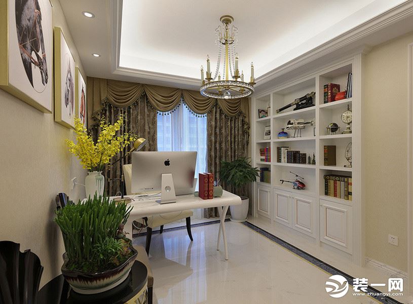 棕榈泉顶级独栋软装设计简约雅致,法式浪漫风装修全屋