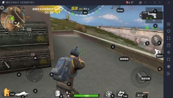 绝地求生未来之役外设模拟器,吃鸡模拟器和绝地求生一样吗