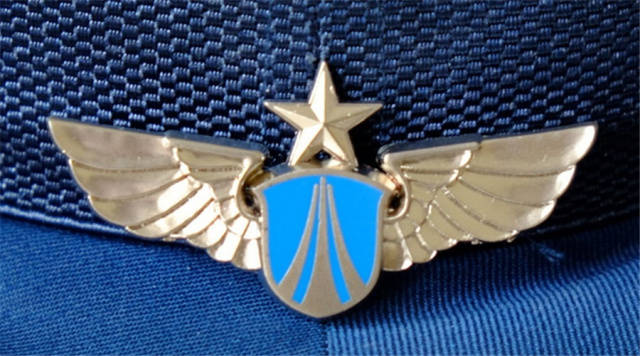 中国空军胸标高清图,新的空军胸标