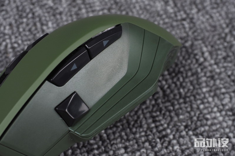 达尔优牧马人em915鼠标拆解,达尔优em915黑色裂纹版游戏鼠标