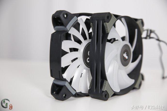 冰魄argb风扇,冰魄双光圈风扇