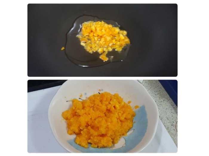 蟹黄豆腐煲,蟹黄嫩豆腐超好吃