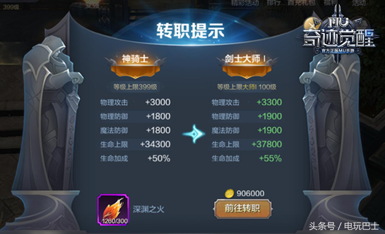 奇迹mu各职业觉醒套,奇迹mu觉醒套装选择