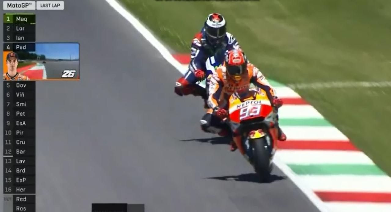 motogp罗西拒绝和马奎斯握手,motogp罗西撞人