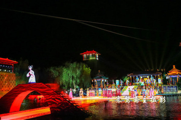 西安华清宫长恨歌实景,华清宫长恨歌舞剧大型实景演出