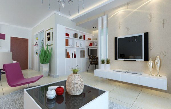 现代轻奢客厅设计案例分享,高档客厅案例