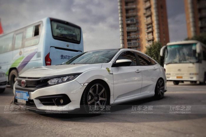 简单改装的十代思域,十代半思域简单改装