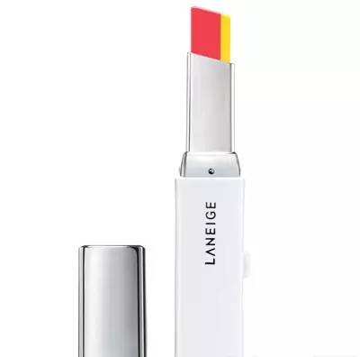 leesu美妆,新款兰芝双色口红试色