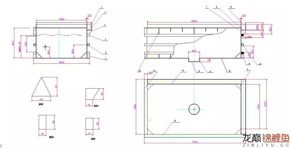 大型pp塑料锦鲤池,超大pp塑料锦鲤池