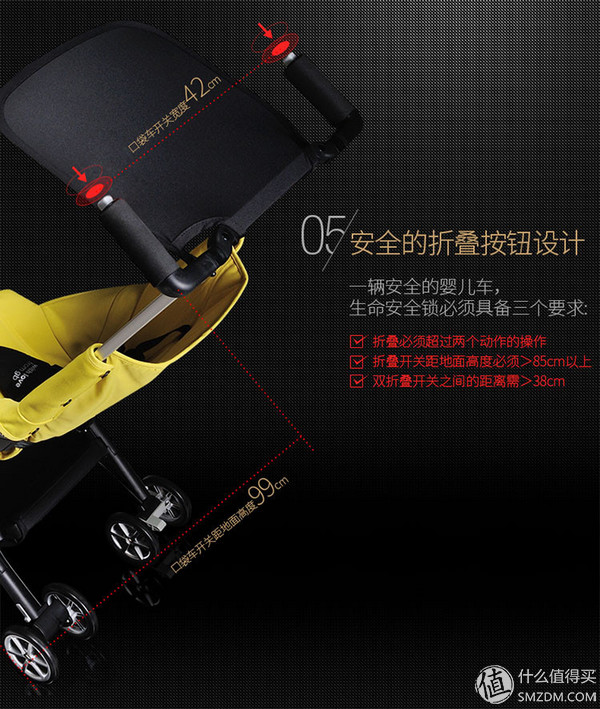 短小精悍!好孩子口袋车(D668)婴儿推车使用体验