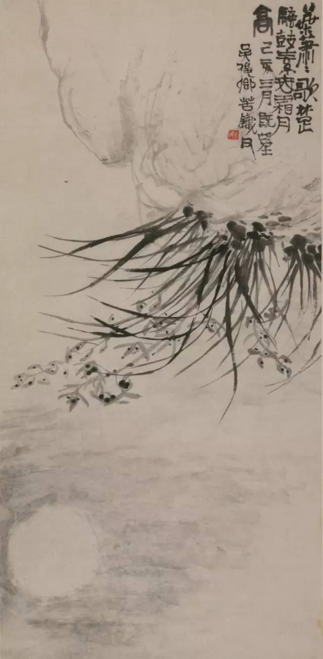 国画写意兰花入门教程视频,写意兰花菊花大师作品欣赏