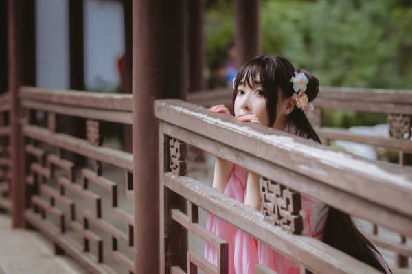 花千骨cos小花千骨,花千骨cosplay小骨