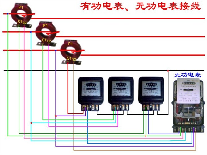 低压电工电表接线正确接法图解,实操电工电表接线图