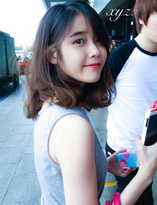 韩国潮*妞小**“IU”皮肤美爆天，迷倒大叔男友，国民妹妹无敌！