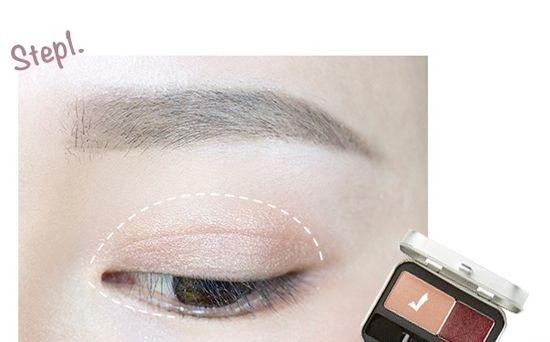 锦鲤盘眼妆教程夏季,眼妆教程干净高级粉色亮晶晶妆容