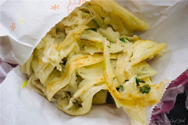 吃货必吃推荐,台北温州街葱油饼