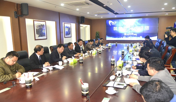 王兴全调研我县工业经济运行情况,鲍峰庭调研调度我县工业经济发展