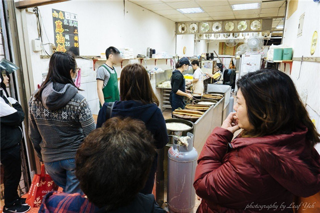 吃货必吃推荐,台北温州街葱油饼