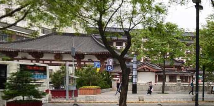 西安的古宅大院,西安市里的古建筑