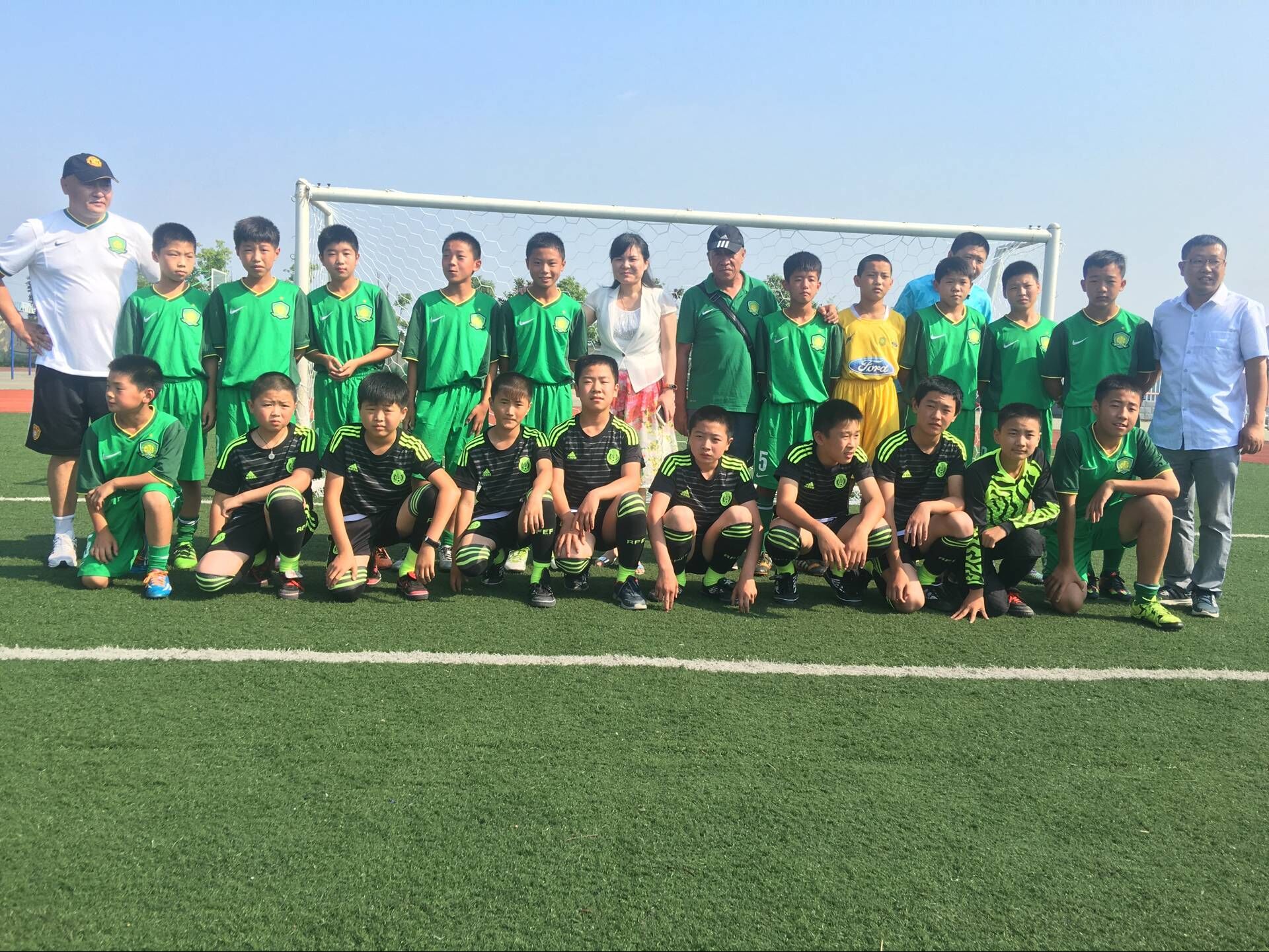 安徽启程携手北京国安，共创优秀校园足球文化