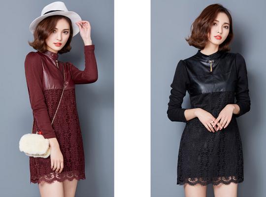 2015新款打底蕾丝长袖,今年最爆款加绒蕾丝打底