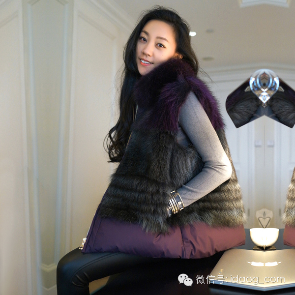 皮草复古高级名媛风 (秋冬穿出时髦贵气感皮草)