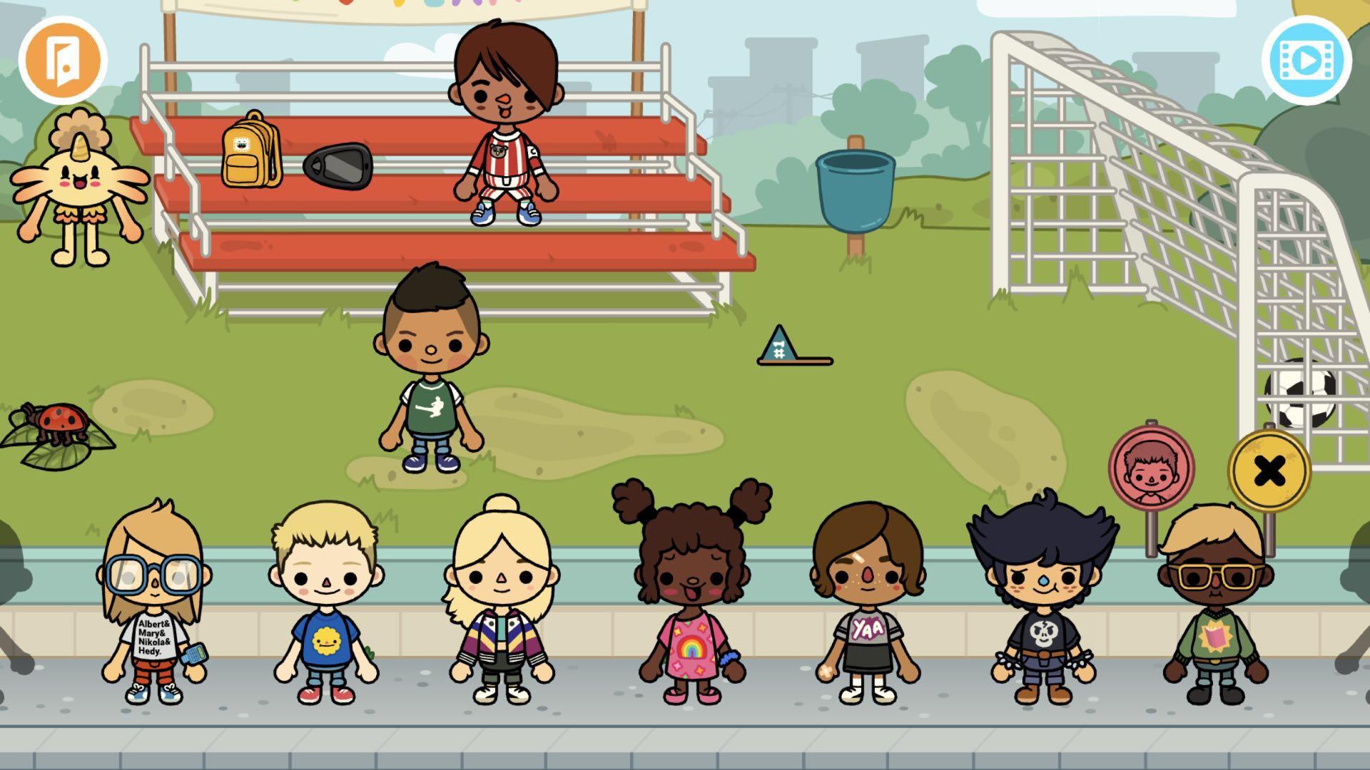 「最美应用」TocaLife:School：无文字创意儿童游戏