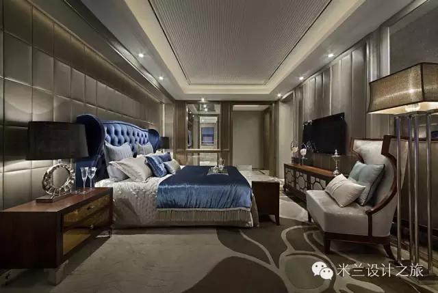 美式风格装修样板房效果图,美式装修风格样板房案例