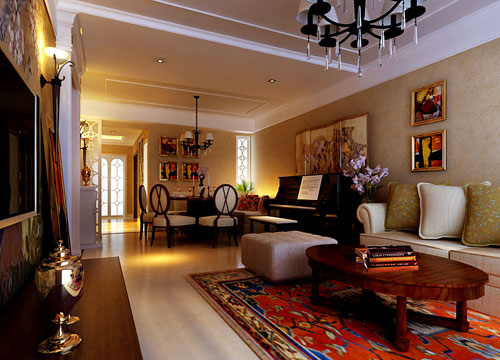 室内手绘背景墙图片大全,手绘简单大气背景墙