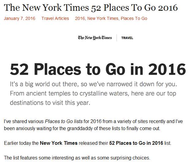 荣登纽约时报榜,贵州旅游必去top20