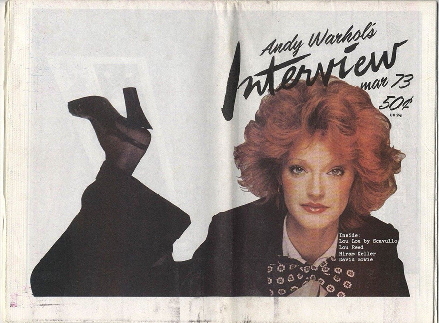 AndyWarhol创办的《Interview》正式停刊，它记录了半个世纪的时尚先锋和前卫精神