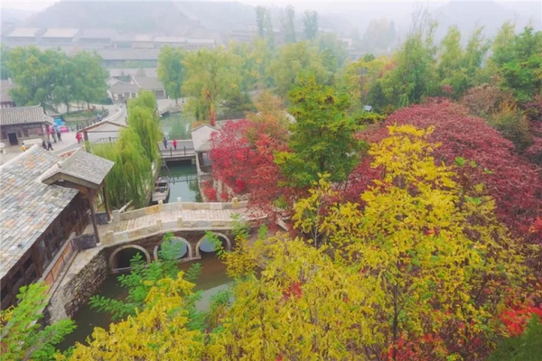 隐藏在大山里的古北水镇,古北水镇是一个美丽而宁静的地方