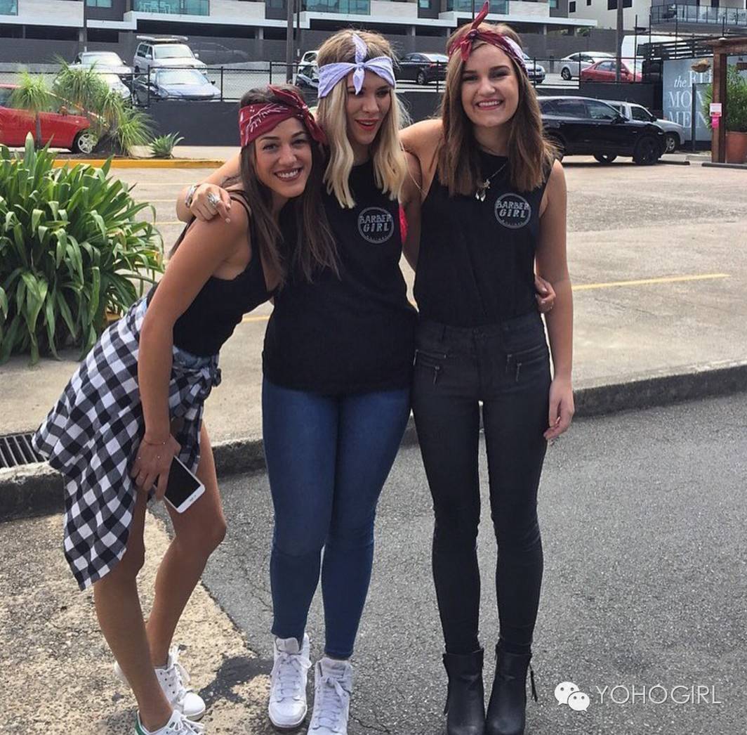 男生爱得要死的美式理发也是女生潮流，不过女生理发师更酷！