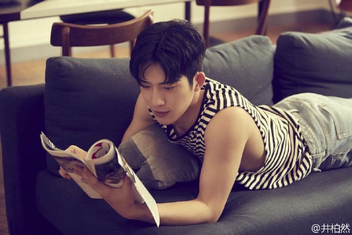 井柏然男装周放大招这美少女战士同款刘海可不是闹的