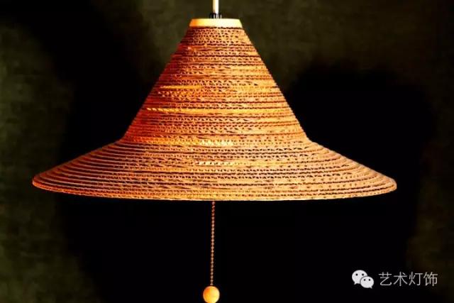 瓦楞纸灯饰手工教程,瓦楞纸灯饰包装