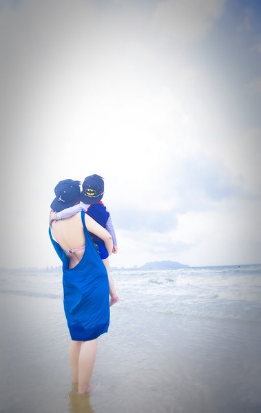 2016.04.30偕老带小,三亚的天伦之乐~