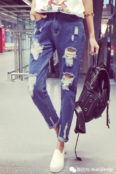 水洗洗白牛仔裤,牛仔裤水洗少年感