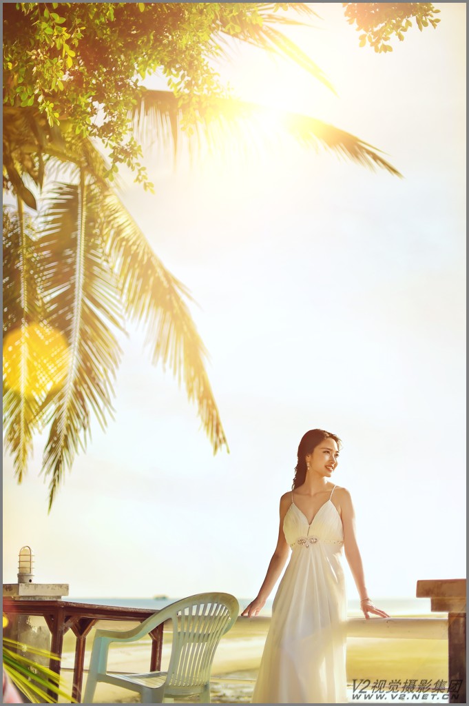 拍婚纱照妆面注意事项,V2视觉婚纱摄影