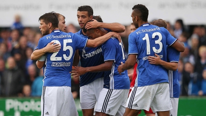 友谊赛沙尔克04,沙尔克04首胜