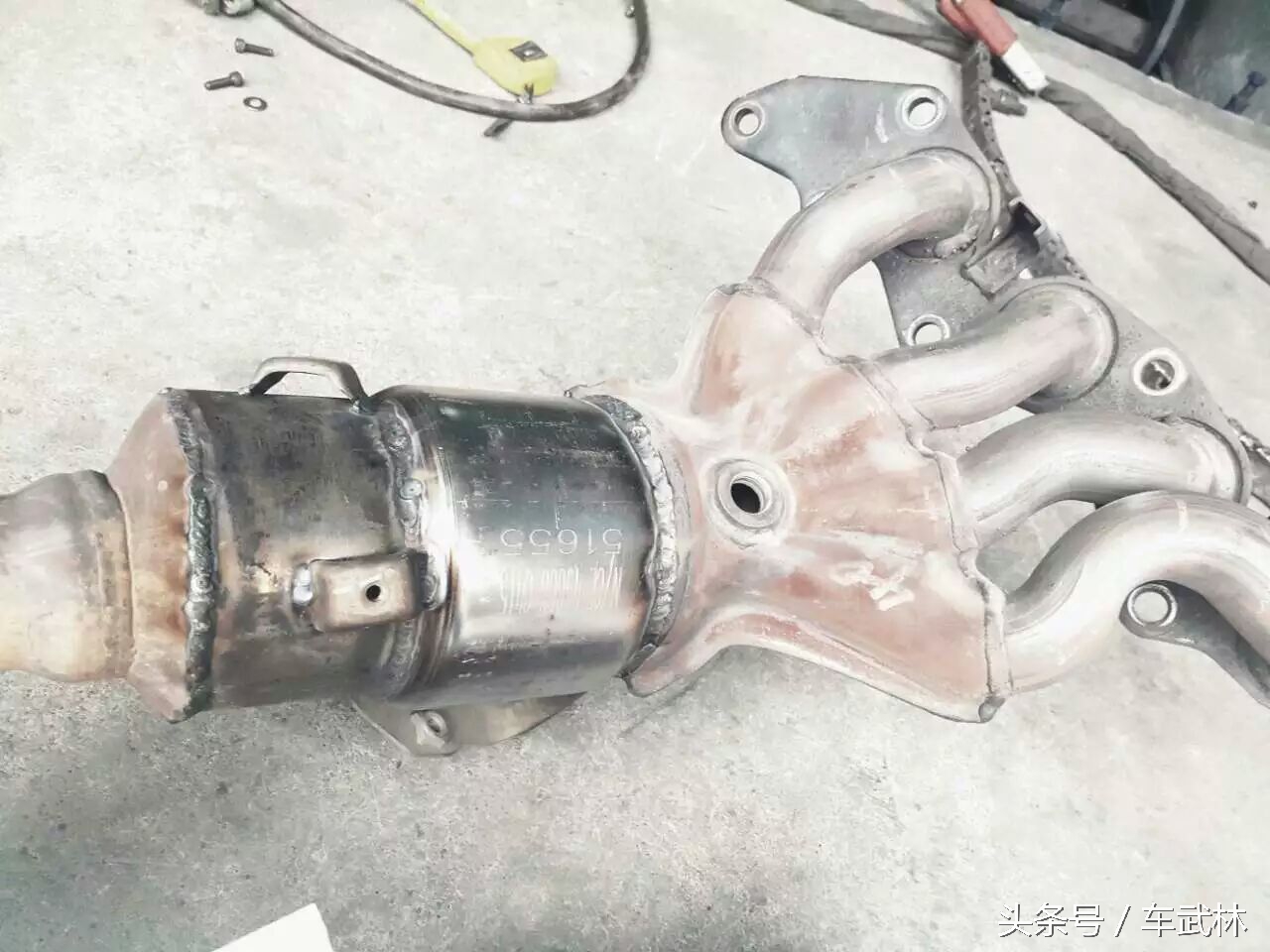 蒙迪欧致胜三元催化器怎么拆,10万公里福特蒙迪欧2.0缸内积碳