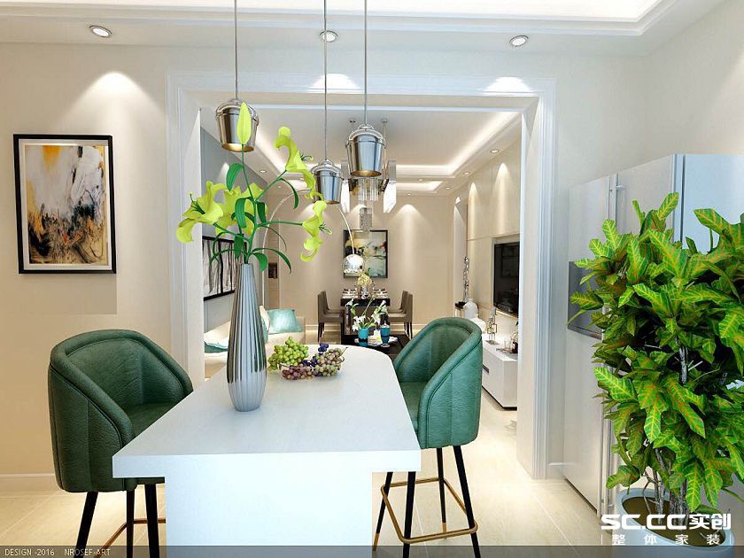 北京二手房翻新-海棠湾89平简约而不简单装修