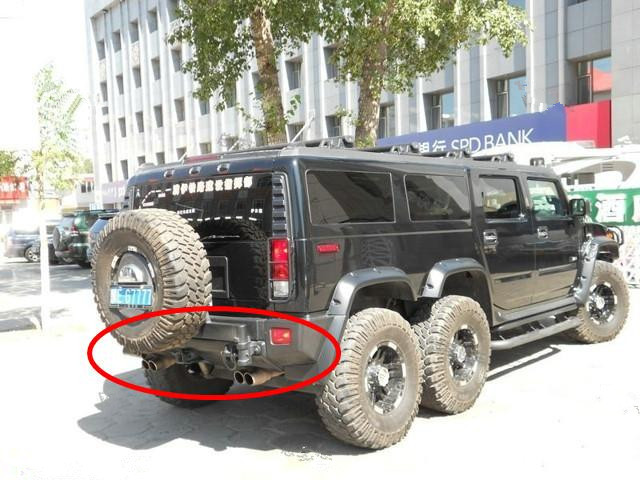 偶遇军车号牌轿车,偶遇悍马h6